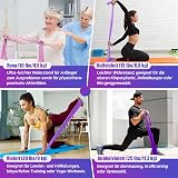 COFOF Resistance Bands Set 4 Levels 1.8m with Carry Bag Fitness Yoga Pilates view 4