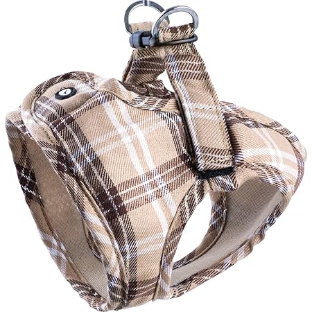 Komfortables Hundegeschirr Scottish Beige XXS-M, Größe:S