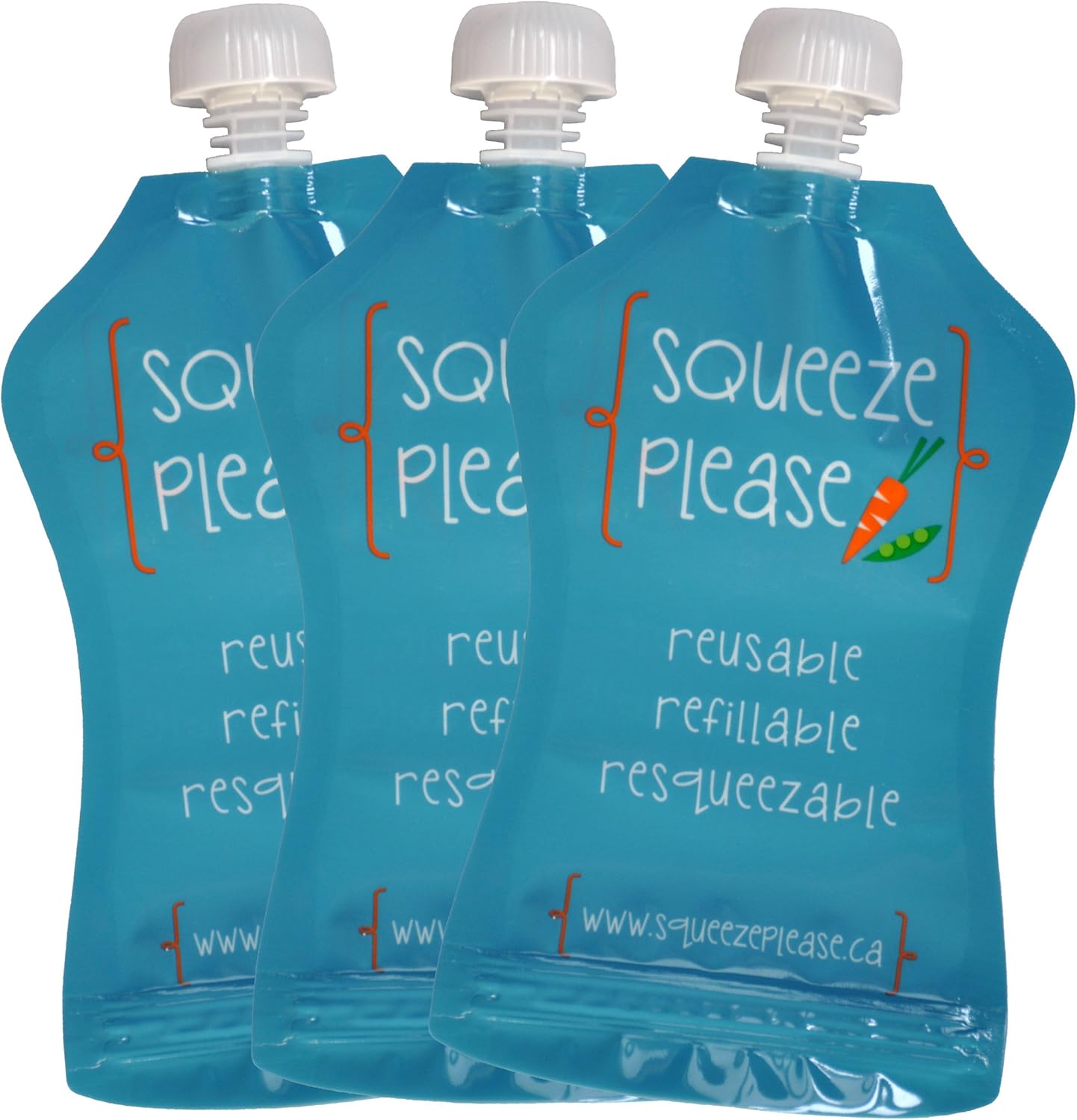 refillable baby pouches