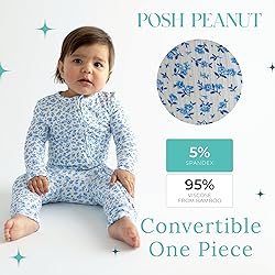 Posh Peanut Convertible Baby Sleepers - Girls