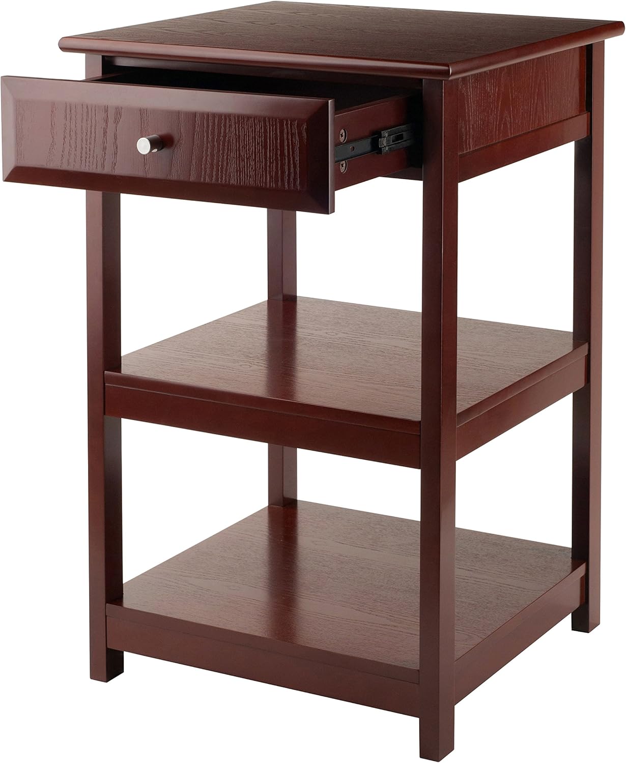 Winsome Delta Home Office, Walnut: Furniture & Decor