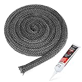 Stanbroil Wood Stove Gasket, 7/8" x 84" Graphite