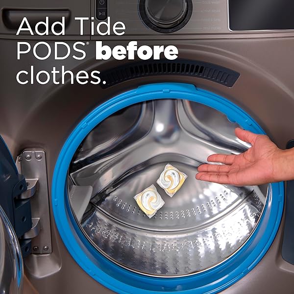 TIDE PODS FREE & GENTLE LAUNDRY DETERGENT SOAP PACS, 57 COUNT, TIDE PODS LAUNDRY DETERGENT