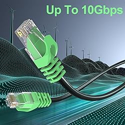 LEKVKM Cat 6 Ethernet Cable 300 ft High Speed 23AWG