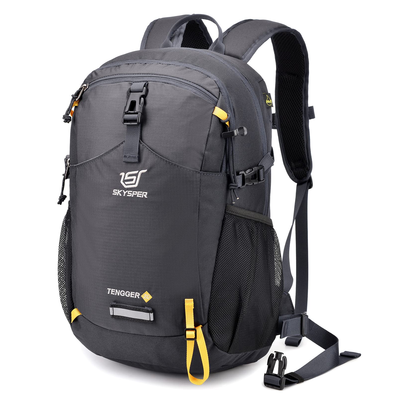 SKYSPER Small Daypack 20L Hiking Backpack Lightweight Travel Day Pack with Waist Strap for Women Men