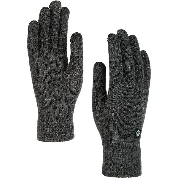 2 Pairs Winter Flip Gloves Convertible Mittens Thick Knitted Half Finger Gloves With Cover