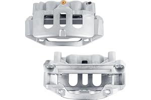 EVERESTWAY Pair Rear Disc Brake Calipers Assembly w/Bracket Compatible with 2011-2019 Chevrolet Silverado 2500 HD/3500 HD, Compatible with 2011-2019 GMC Sierra 2500 HD/3500 HD 18B5306 18B5307