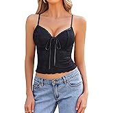 Avidlove Lace Camisole Tops for Women Sexy Tank Cami Spaghetti Strap Bralettes Cute Going Out Top