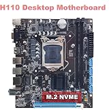 Tsadeer H110 Motherboard LGA1151 M.2 NVMe 2xDDR4 Gigabit LAN 6th 7th 8th Gen CPU view 6
