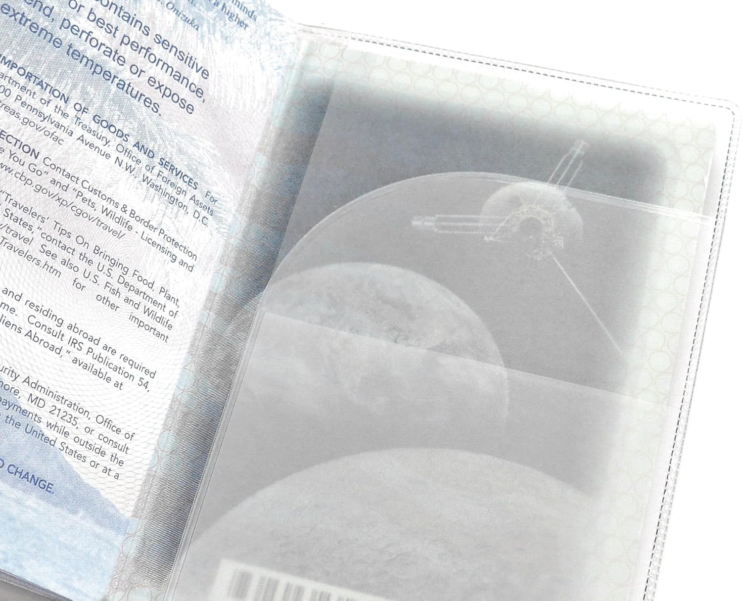 | Passport Cover Clear Plastic Vinyl ID Card Protector Case Holder Pack of 5 | Passport Covers
