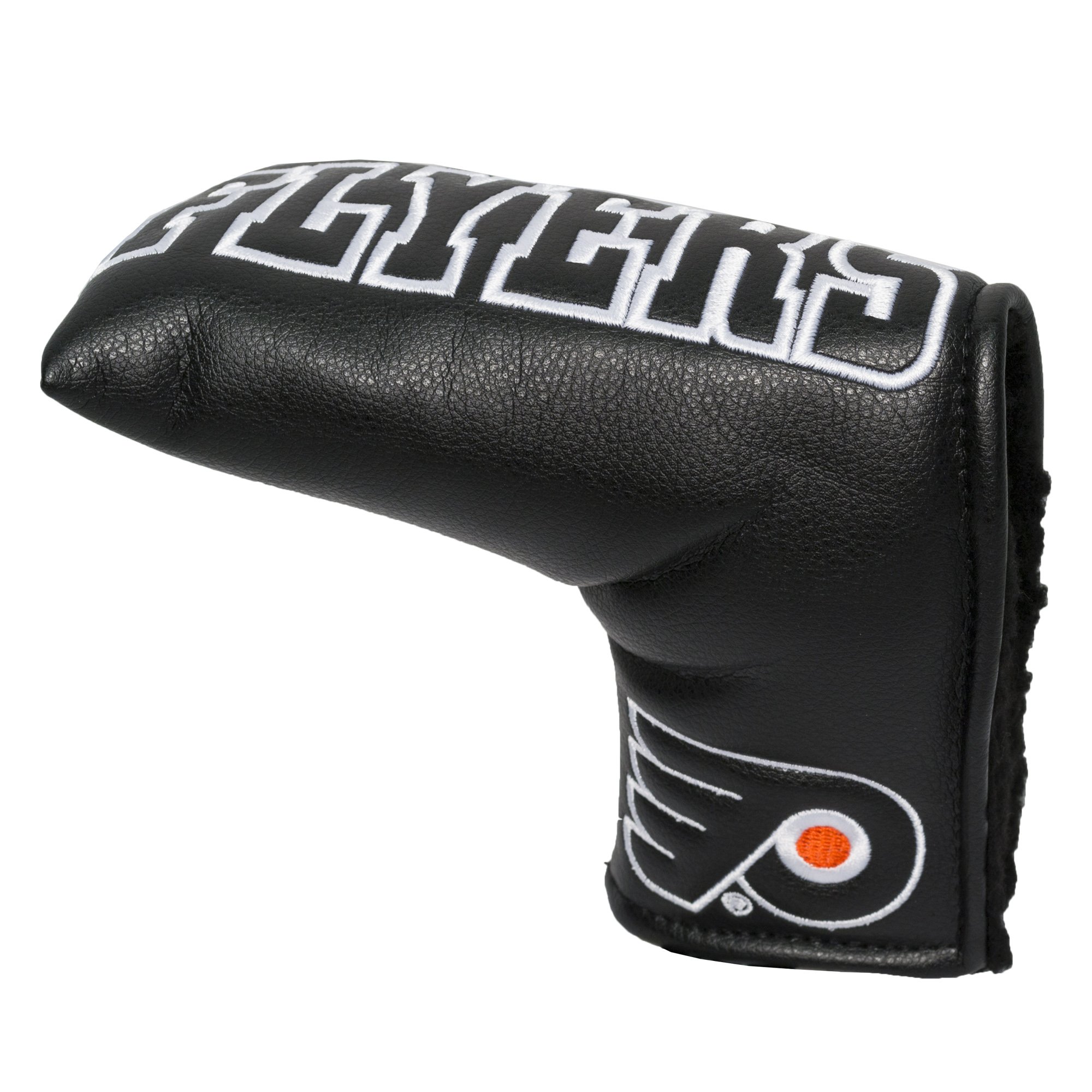 Team Golf NHL Philadelphia Flyers Vintage Blade Putter Cover Golf Club Vintage Blade Putter Headcover, Form Fitting Design, Fits Scotty Cameron, Taylormade, Odyssey, Titleist, Ping, Callaway
