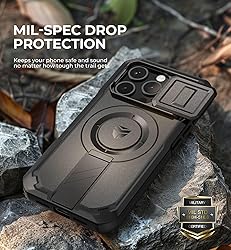 Dexnor for iPhone 15 Pro Case with Slide Camera