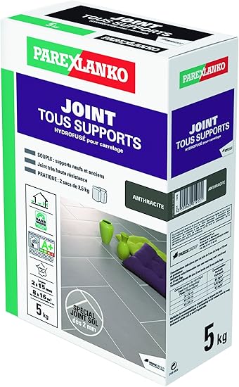 Parexgroup 3183 Joint Tous Supports 5 Kg Anthracite Amazon