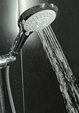 Bristan Evo 120mm 3 Mode Chrome Shower Head Handset Rub Clean Nozzles EVC view 4