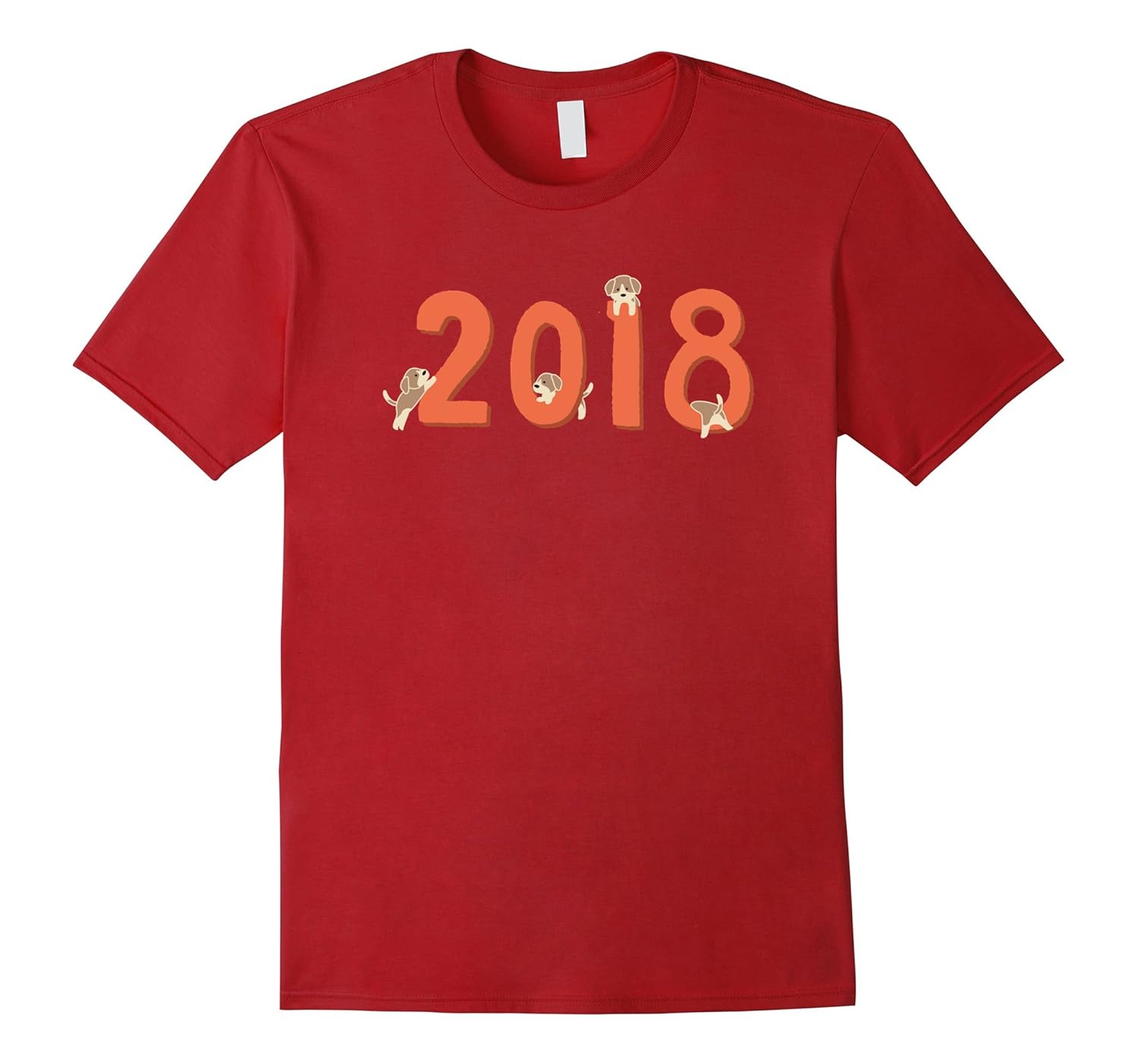 Adorable 2018 Chinese New Years T-Shirt Puppy Lover Gift-ANZ