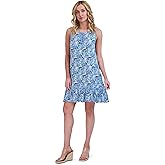 Stella Parker Womens Ruffle Hem Tassel Dress