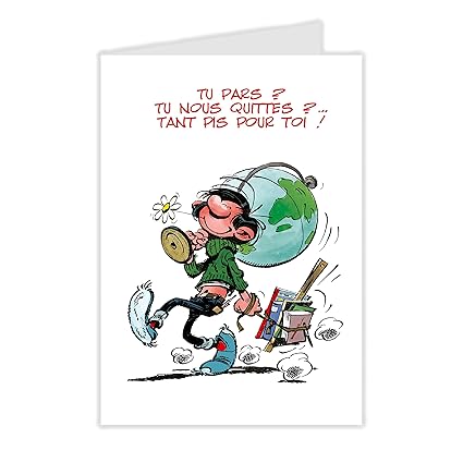 Télécharger gratuitement Images Gaston Lagaffe Glmx 2029 Large A4 Retirement Card And Envelope le plus cool par