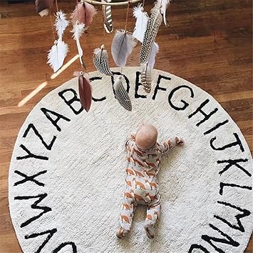alphabet rug for nursery