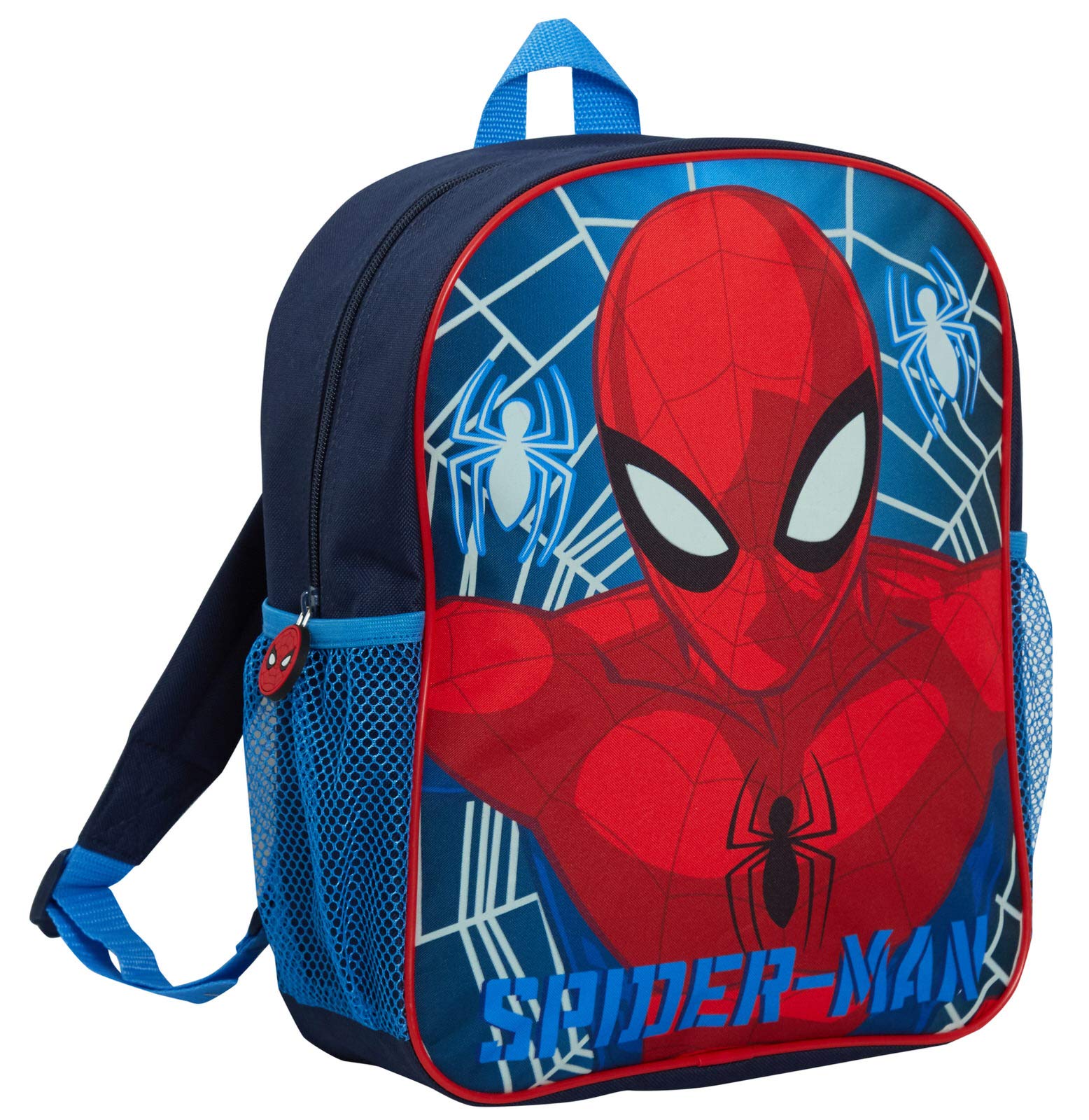 Marvel Spiderman Backpack Glow in The Dark Rucksack Boys Travel School Lunch Bag