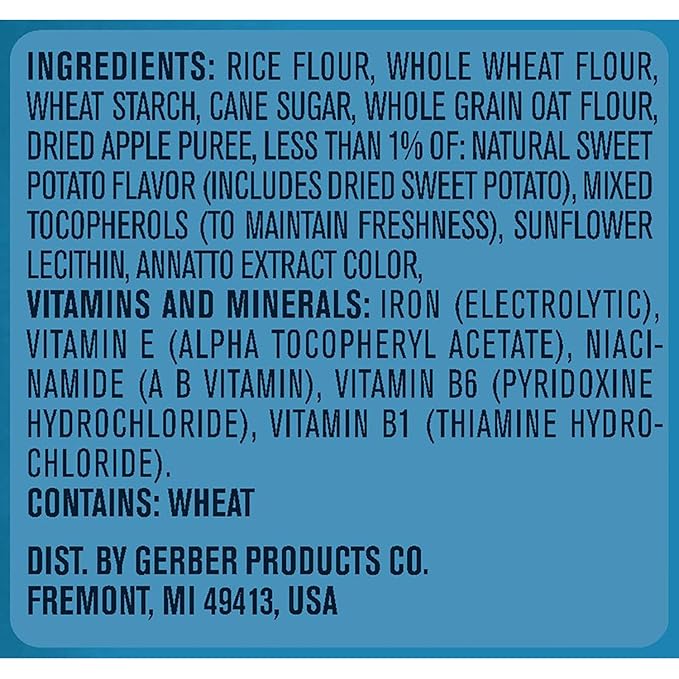 gerber sweet potato puffs