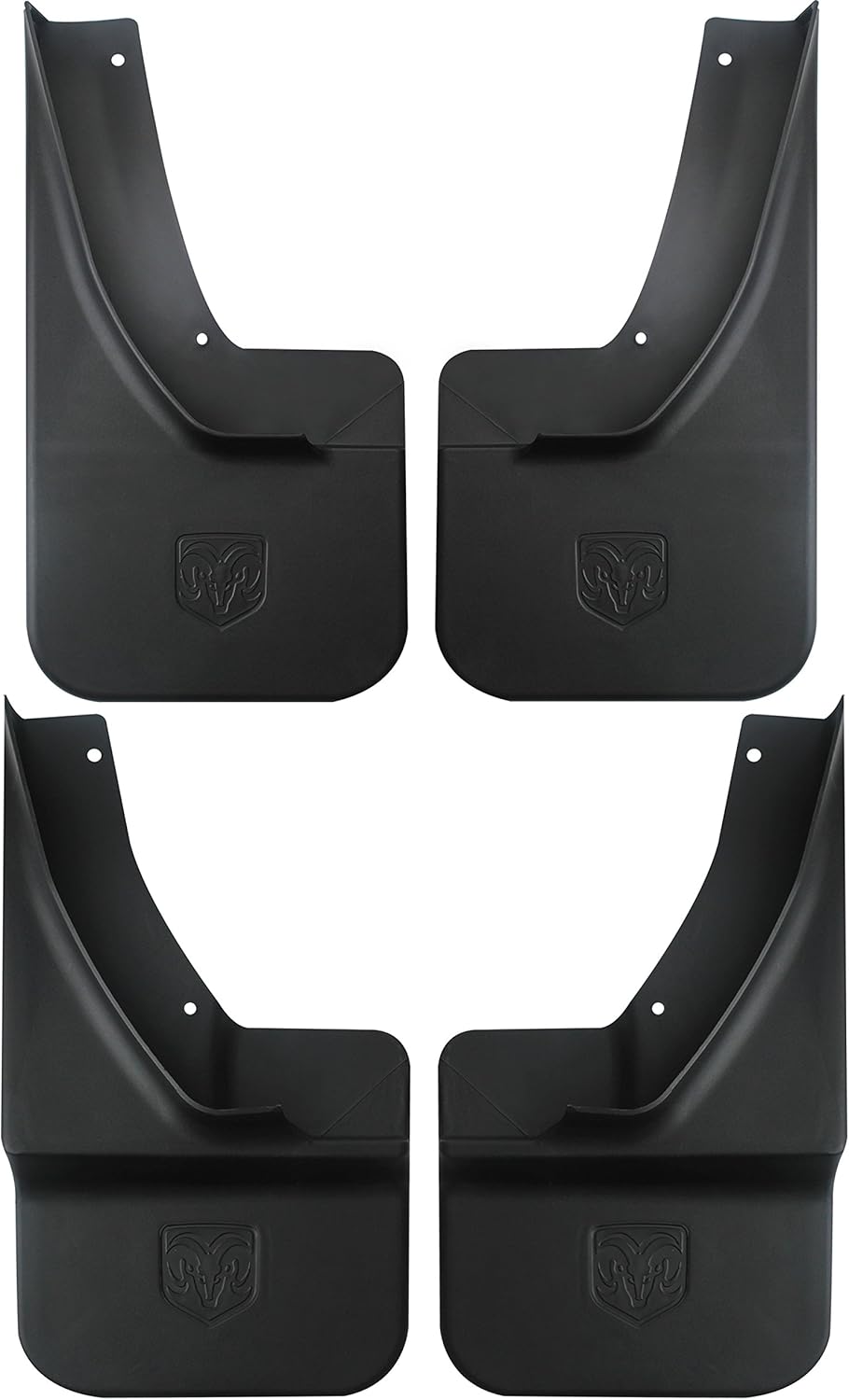 Yomikoo Mud Flaps, Front and Rear Deluxe Molded OEM Splash