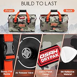 Waterproof Duffel Bag - Motorcycle Dry Bag with
