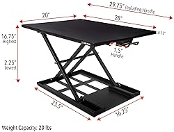 Stand Steady X-Elite Pro, Ergonomic Adjustable