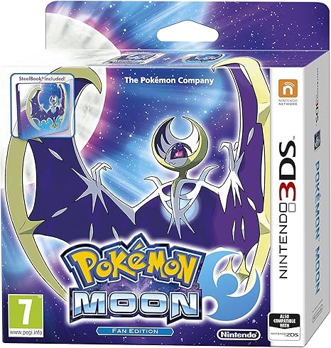 Amazon Pokemon Moon Fan Edition ポケットモンスター ムーン 輸入版 イギリス ゲームソフト Amazon Pokemon Moon Fan Edition ポケットモンスター ムーン 輸入版 イギリス ゲームソフト