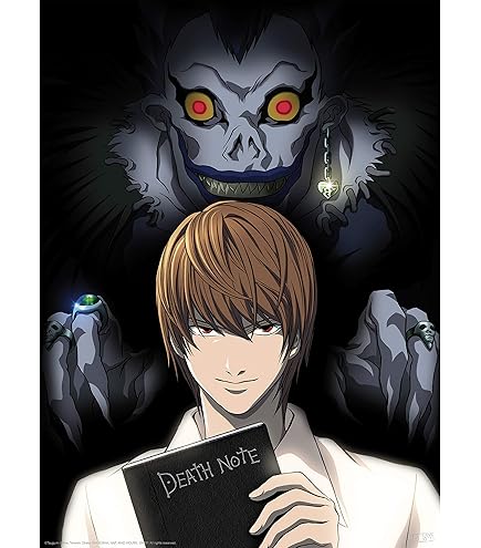 ABYSTYLE Death Note Light & Ryuk Unframed Mini Poster 15 x 20.5