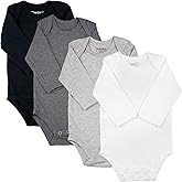 123 Bear Baby Cotton Spandex Long-Sleeve bodysuits unisex boy girl