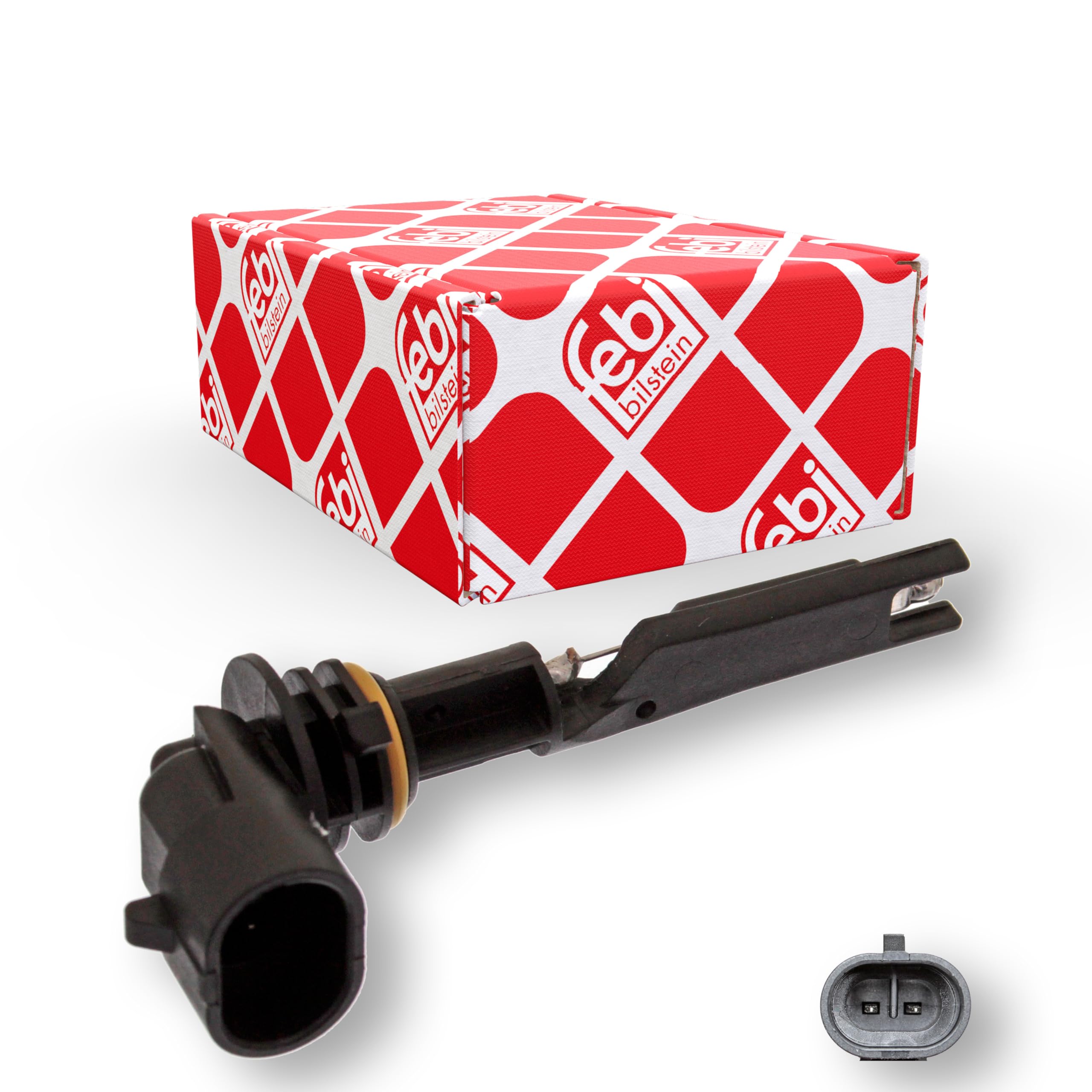 febi bilstein 45416 Coolant Level Sensor with o-ring, pack of one, Black