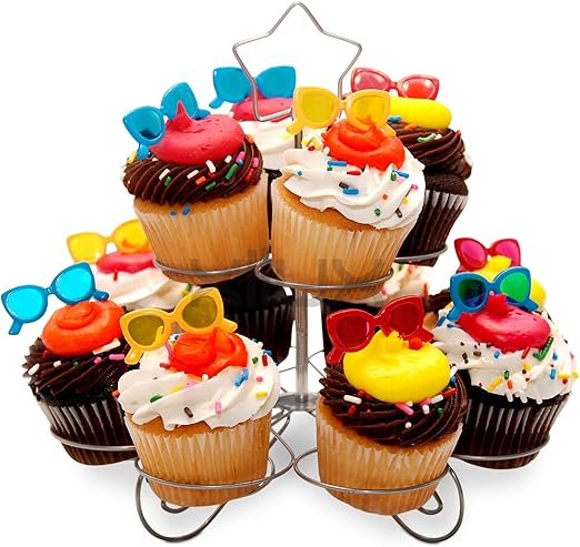 Amazon Com Cupcake Stand For 12 Desserts For Halloween Birthday Christmas Other Occasions Cupcake Stands