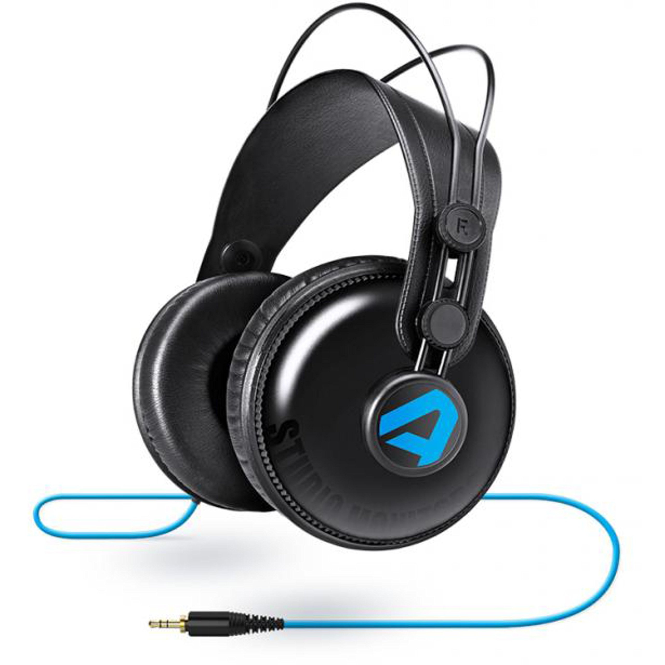 Alesis SRP100 - Over-Ear Closed-Back Studio Reference Headphones Provide Rich/Detailed Acoustics for Professional Monitoring and General Playback