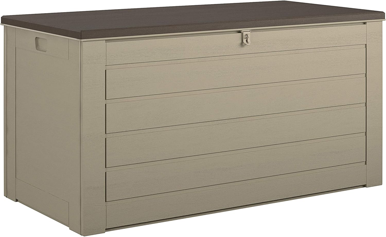 Cosco Outdoor Living 88180BTN1E Cosco Outdoor Patio, Extra Large, 180 Gallons, Tan Deck Storage Box : Garden & Outdoor