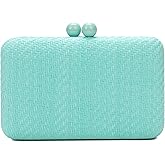 CARIEDO Women's Rhinestones Evening Handbag Crystal Clutch Bridal Purse for Wedding Prom Night Out Party…