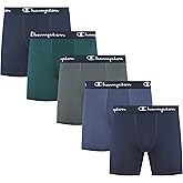 Champion mens Performance Boxer Brief- 5 Pack
