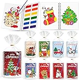 AIIHAC Water Christmas Coloring Books for Kids Party Favors,18 Bulk Mini Coloring Books for Kids Ages 4-8, 9 Styles 200+ Pages Small Birthday Goodie Bag Stuffers Classroom Prizes Christmas Gifts