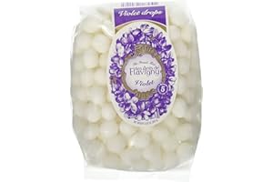Violet Abbaye De Flavigny Anise Drops All Natural Bulk 8.82 Oz Bag