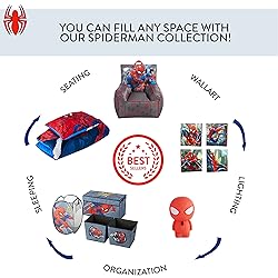 Marvel Spiderman 4 Piece Collapsible Storage