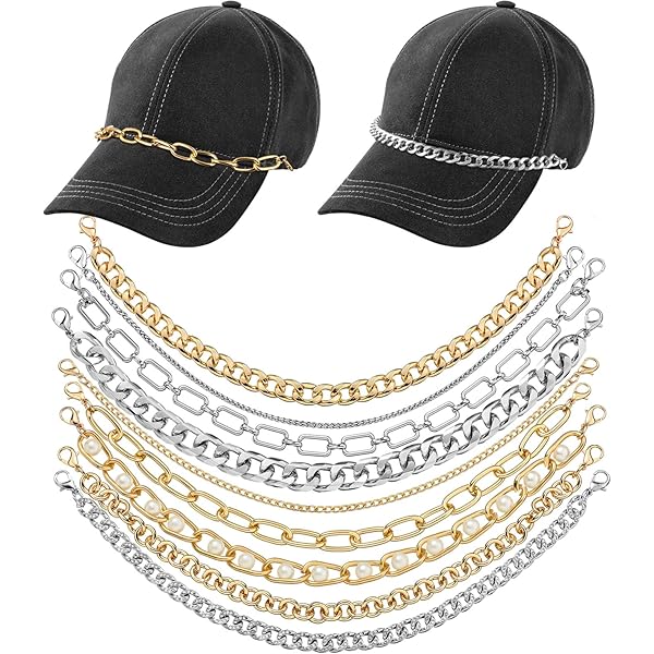 Trucker Hat Customization Supplies Quelay 91-Piece Trucker Hat Chain ...