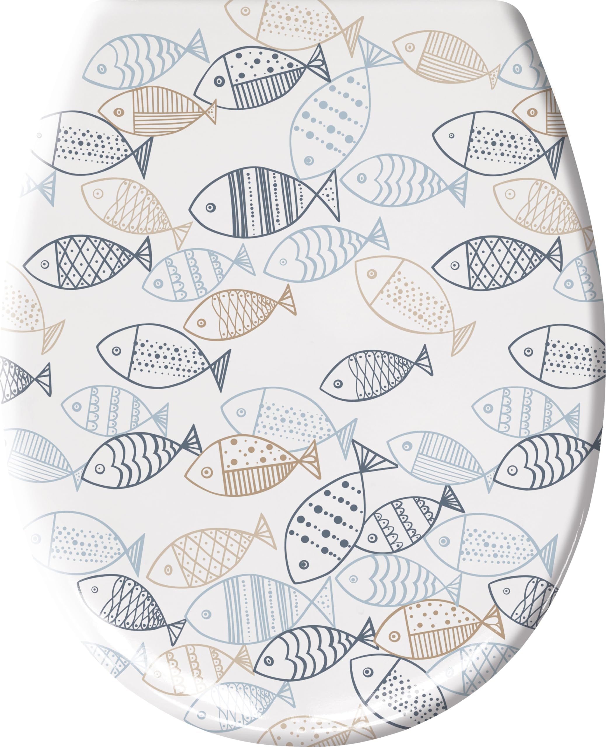 Kleine Wolke Toilet Seat Duroplast Multi-Coloured 37 x 45 cm
