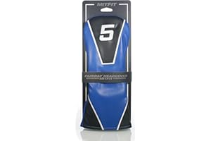 MITFIT Single Headcover, Easy Slip-On Easy-Off Golf Club Headcover, Fleece Lined Interior, Water Resistant and Durable Shell, Individual Retail Sport Pack