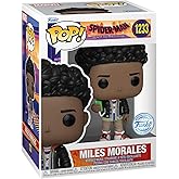 Funko Pop! Vinyl: Spider-Man: Across The Spider-Verse: Miles Morales - Spider-Man - Amazon Exclusive - Collectable Vinyl Figure - Gift Idea - Official Merchandise - Toys for Kids & Adults