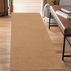 BESTVUE 4' x 42' Runner Rugs with Rubber