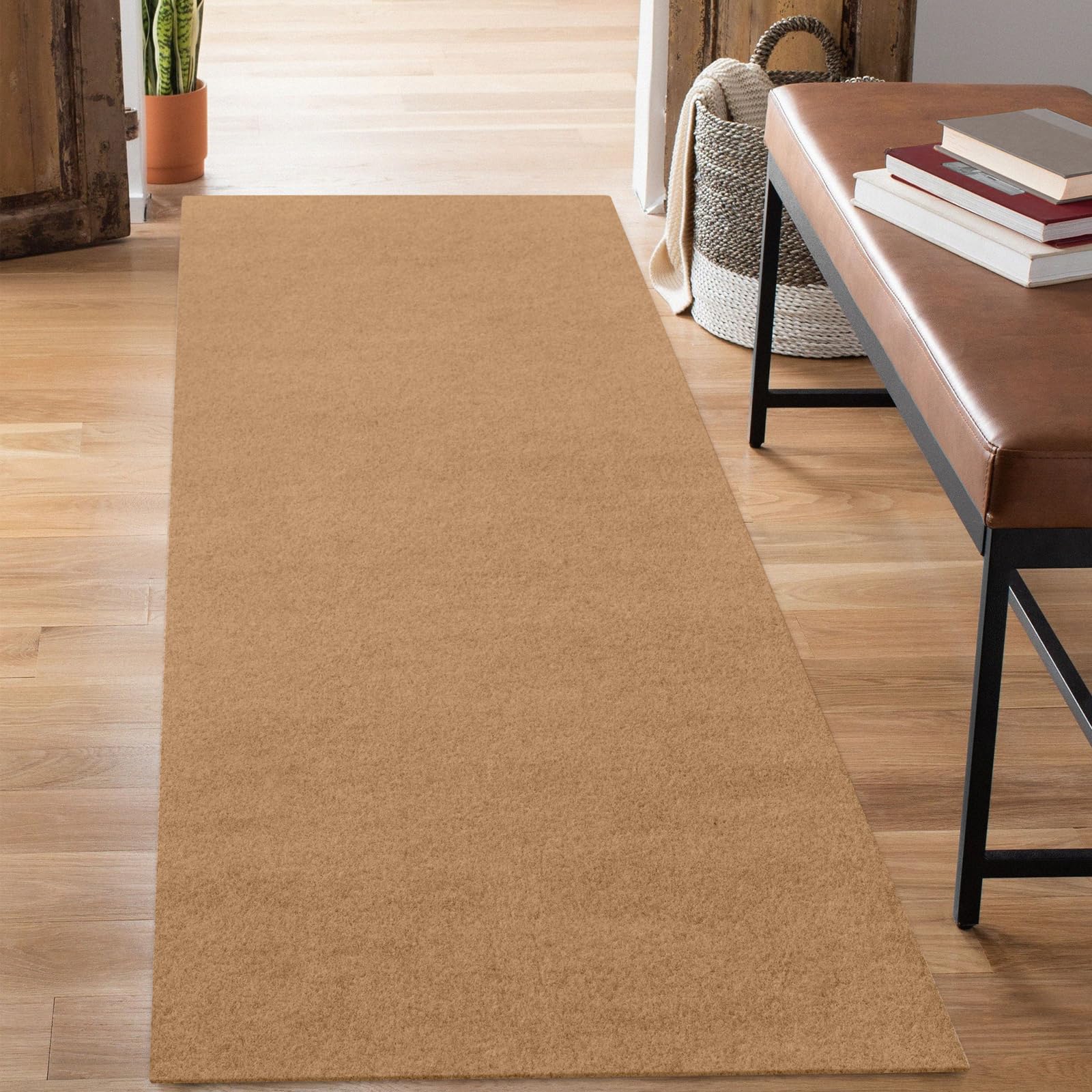 BESTVUE 4' x 42' Runner Rugs with Rubber