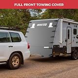 GADLANE Caravan Front Cover with LED Lights Reflective Strips Grey view 5