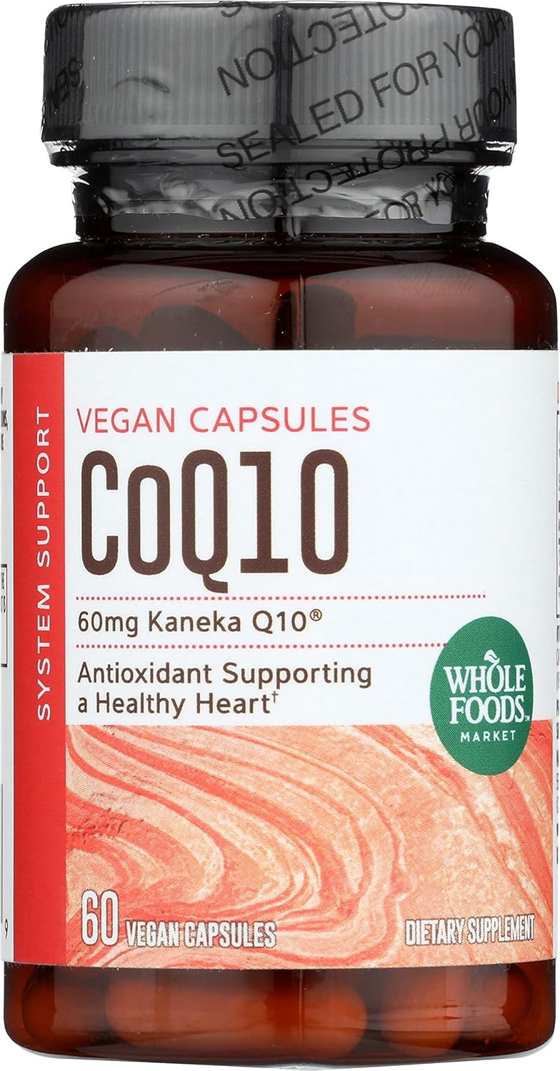 Whole Foods Market, CoQ10 60mg, 60 ct Grocery & Gourmet Food