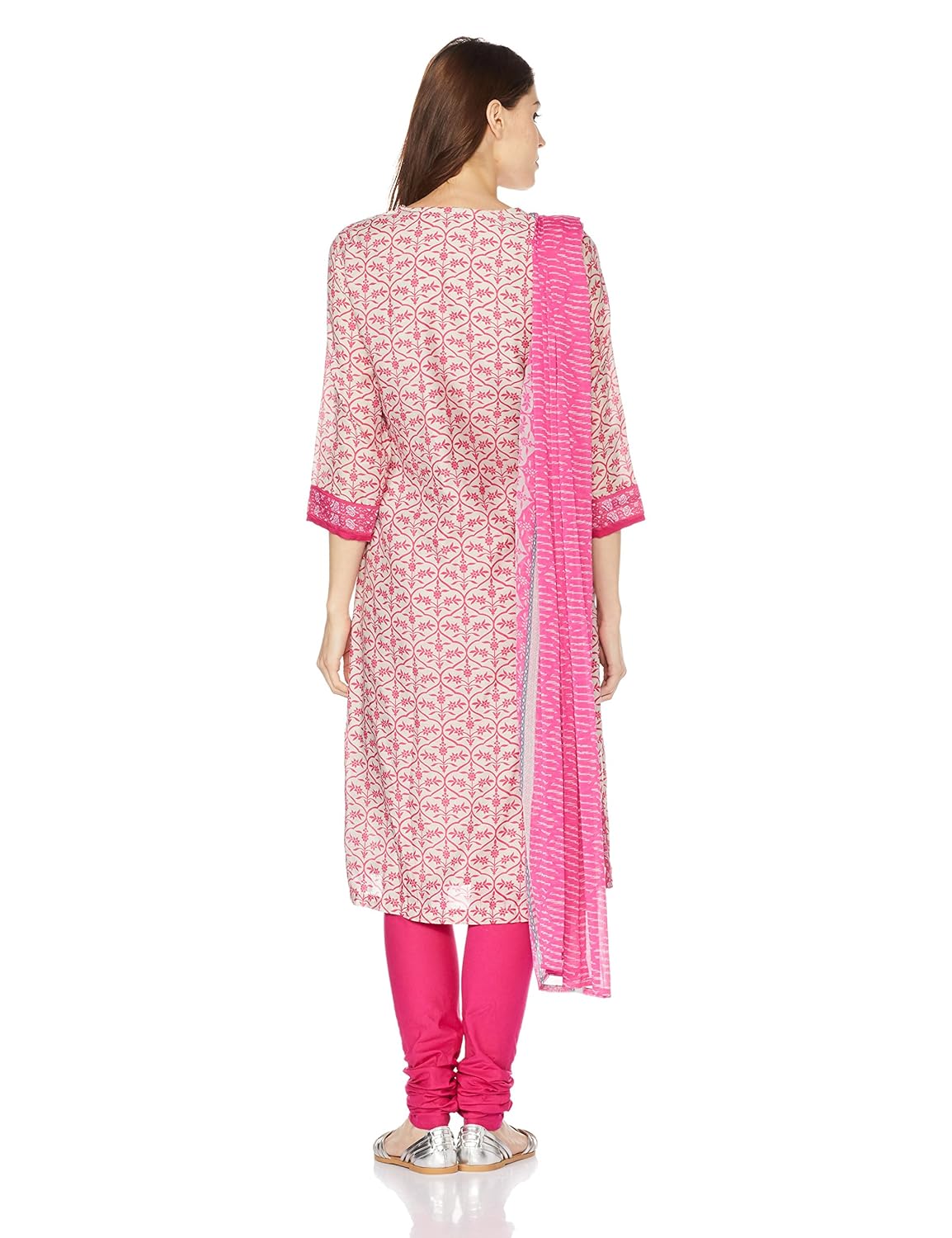 biba women's straight salwar suit
