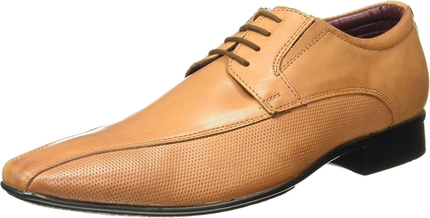 Buy BATA Men's Accent Tan Leather Formal Shoes at Amazon.in