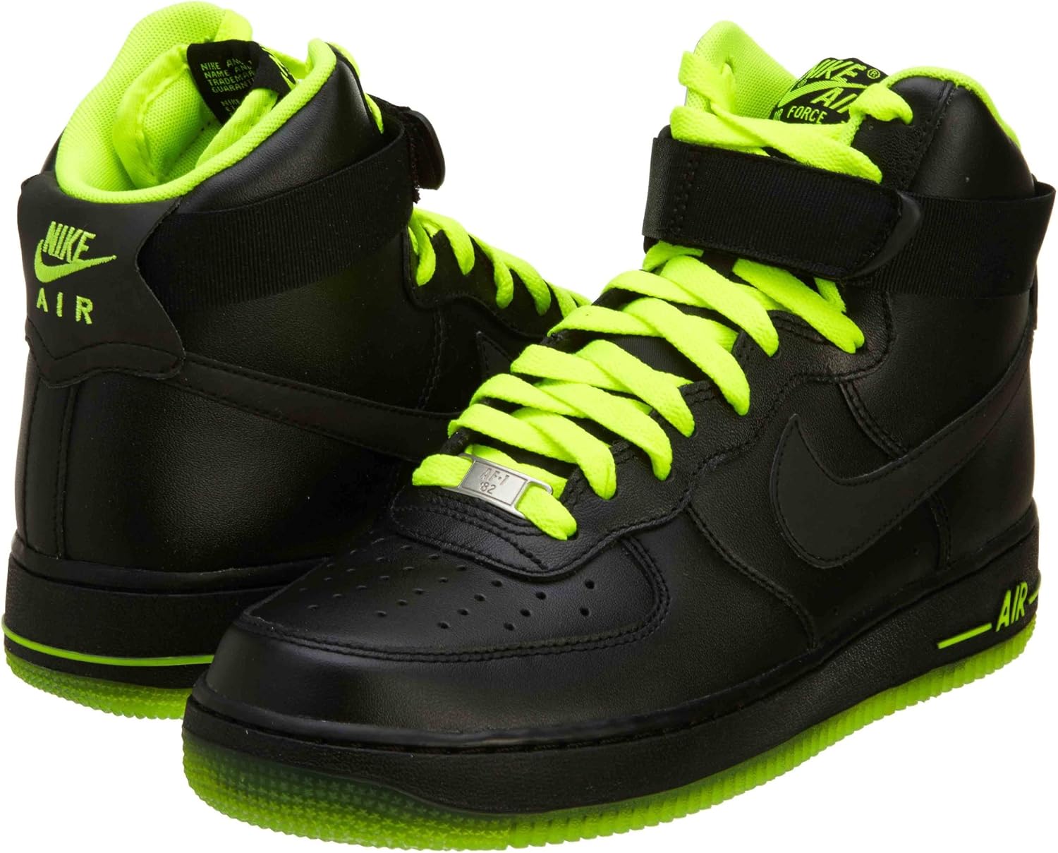 Nike AIR FORCE 1 HIGH '07 BLACK 315121013 Shoes